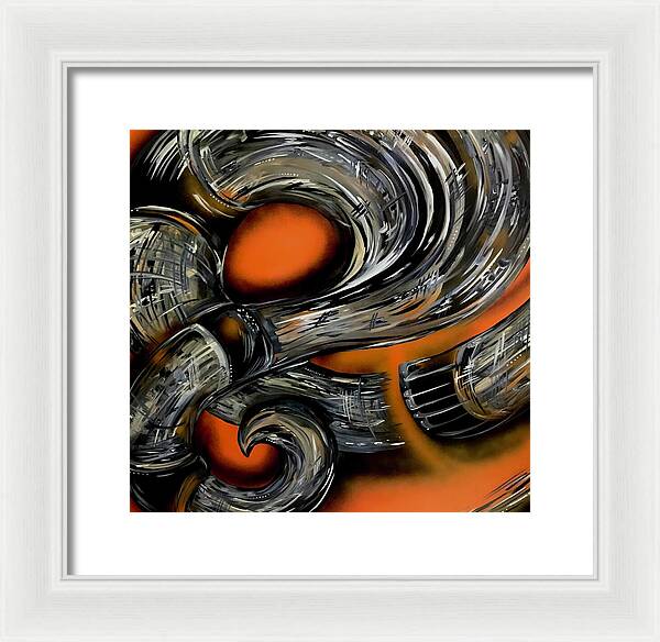 Contrast Tube - Framed Print