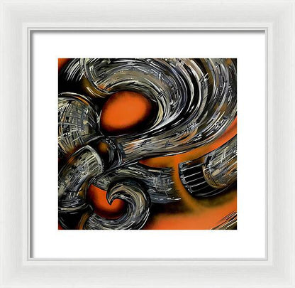 Contrast Tube - Framed Print