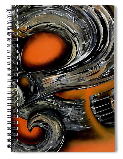 Contrast Tube - Spiral Notebook