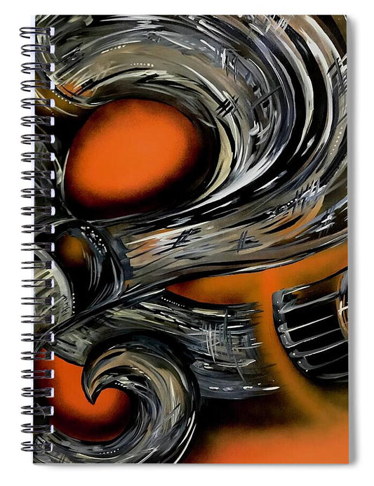 Contrast Tube - Spiral Notebook