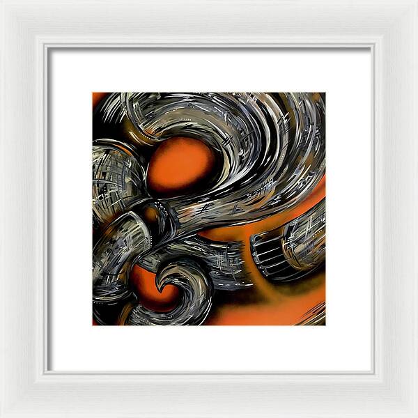 Contrast Tube - Framed Print