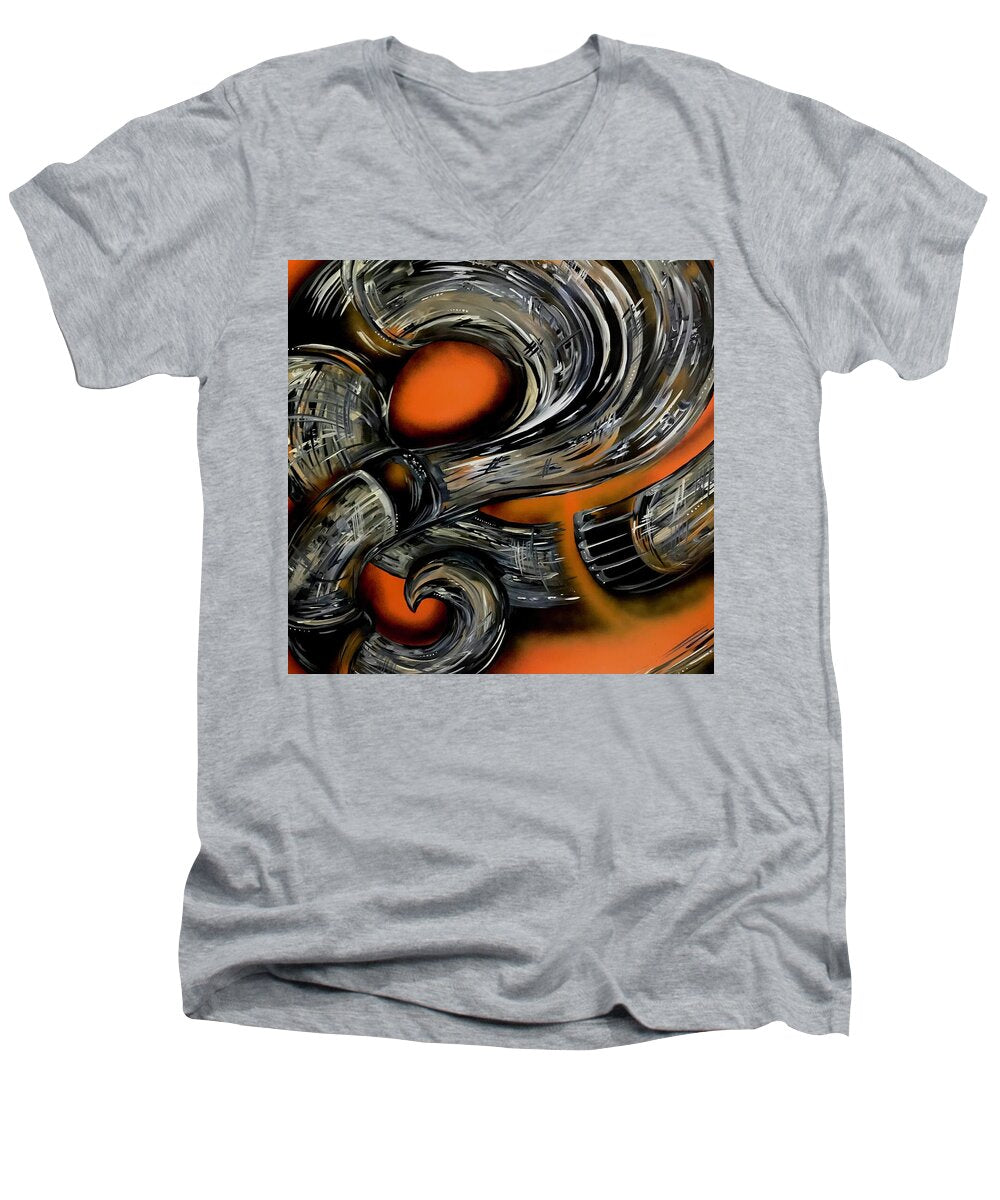 Contrast Tube - Men's V-Neck T-Shirt