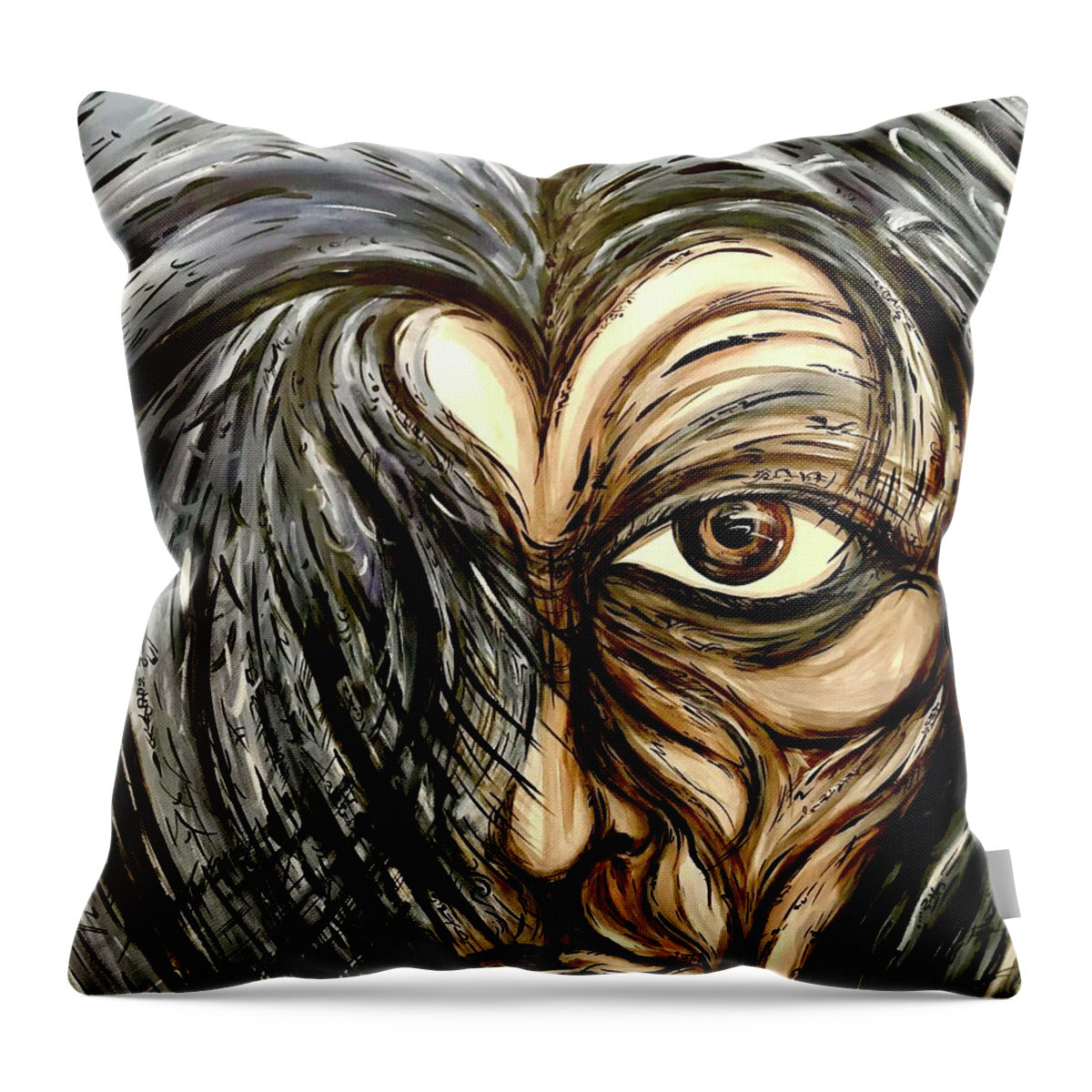 Creep - Throw Pillow