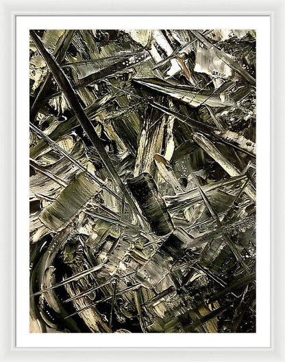 Dirt Scrape - Framed Print