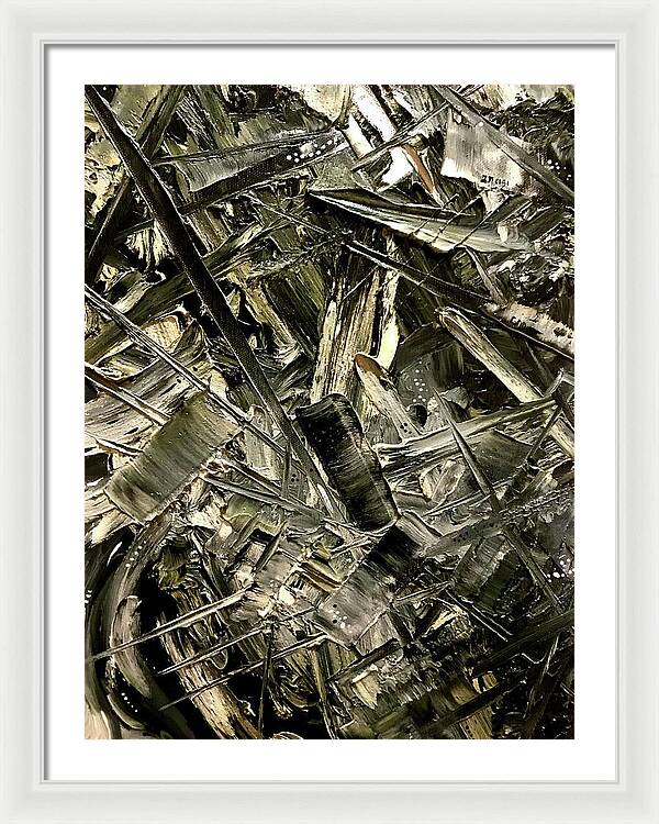 Dirt Scrape - Framed Print