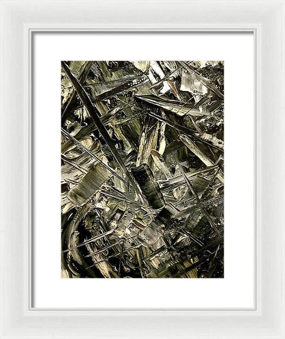 Dirt Scrape - Framed Print