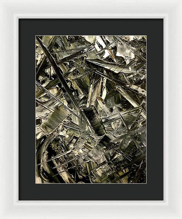 Dirt Scrape - Framed Print