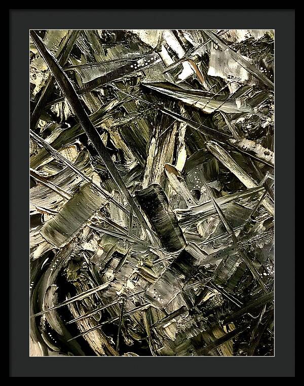 Dirt Scrape - Framed Print