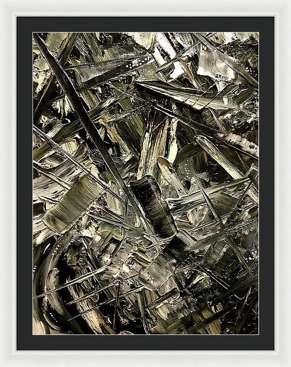 Dirt Scrape - Framed Print