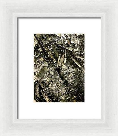 Dirt Scrape - Framed Print