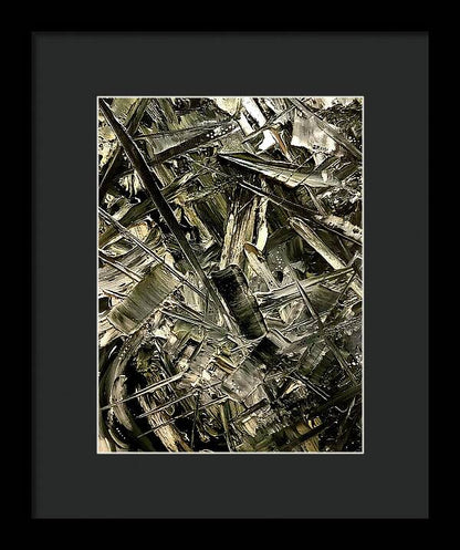 Dirt Scrape - Framed Print