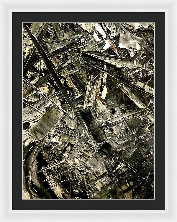 Dirt Scrape - Framed Print