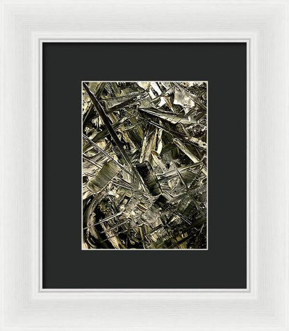 Dirt Scrape - Framed Print