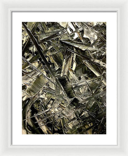 Dirt Scrape - Framed Print