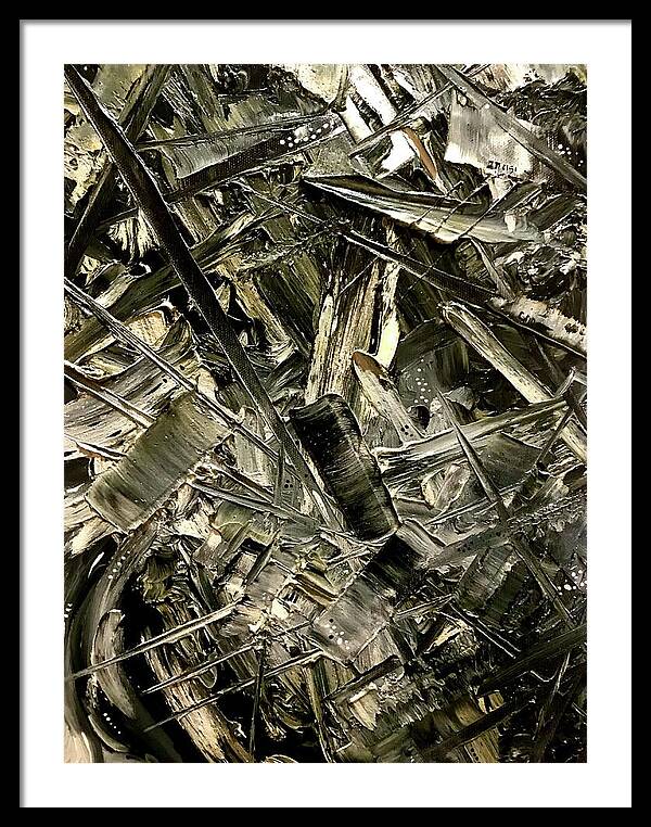 Dirt Scrape - Framed Print