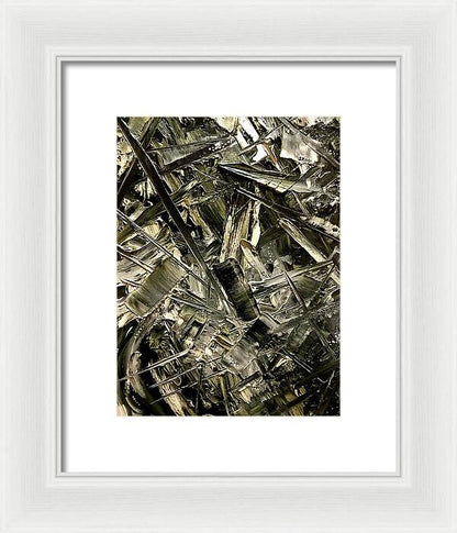 Dirt Scrape - Framed Print