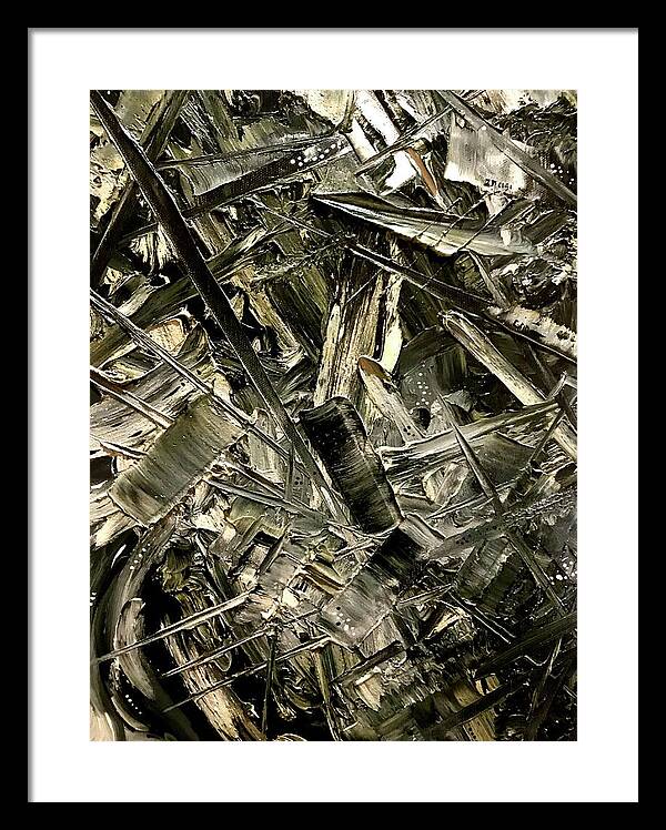 Dirt Scrape - Framed Print