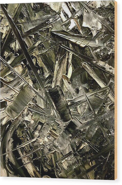 Dirt Scrape - Wood Print