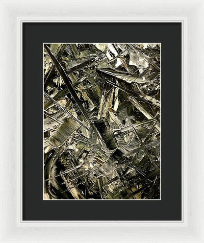 Dirt Scrape - Framed Print