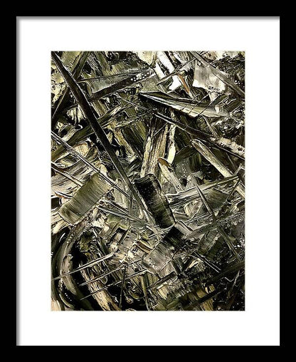 Dirt Scrape - Framed Print