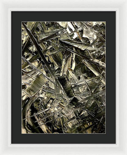 Dirt Scrape - Framed Print