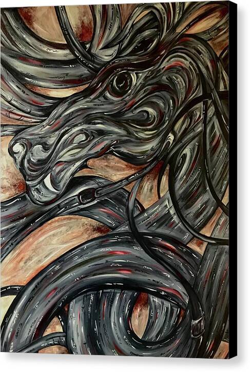 Dragon Serpent - Canvas Print