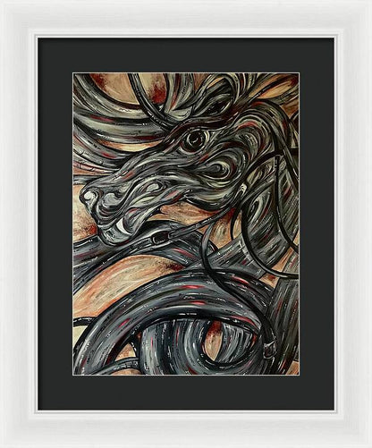 Dragon Serpent - Framed Print