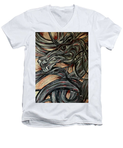 Dragon Serpent - Men's V-Neck T-Shirt