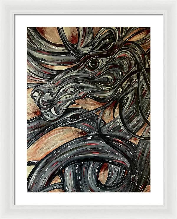 Dragon Serpent - Framed Print