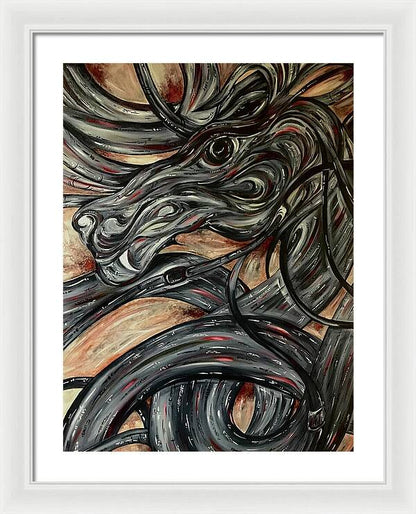 Dragon Serpent - Framed Print
