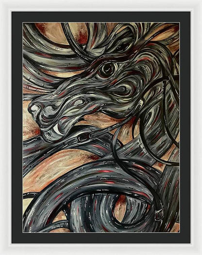 Dragon Serpent - Framed Print