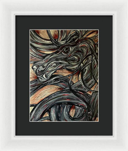 Dragon Serpent - Framed Print