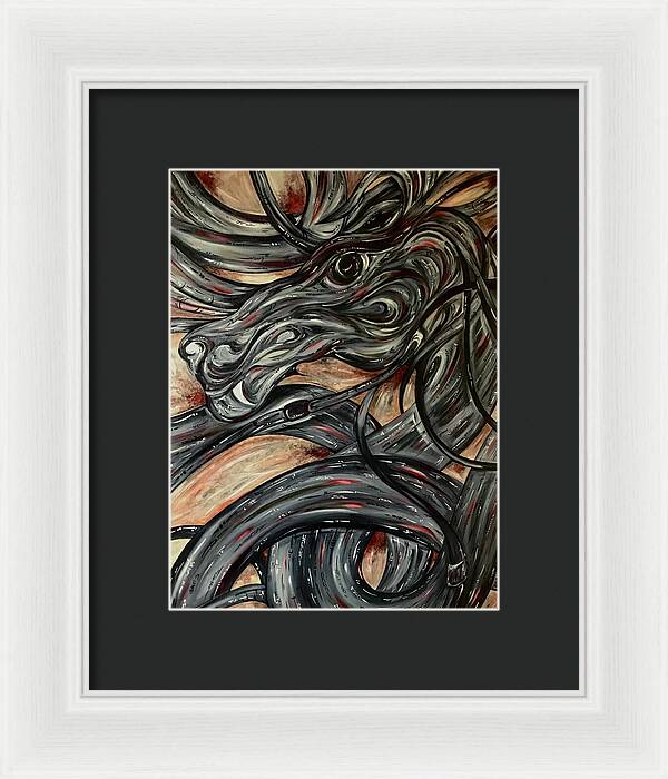 Dragon Serpent - Framed Print