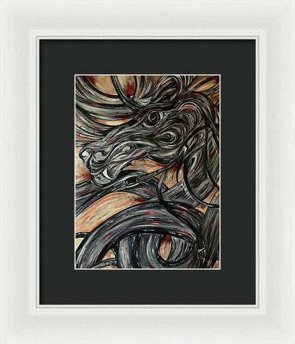 Dragon Serpent - Framed Print