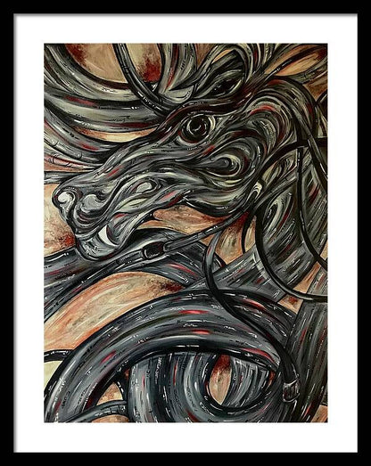 Dragon Serpent - Framed Print