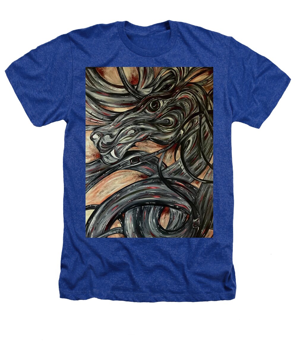 Dragon Serpent - Heathers T-Shirt