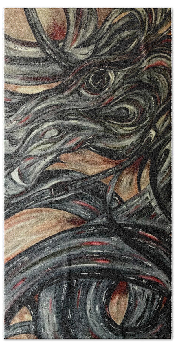 Dragon Serpent - Bath Towel