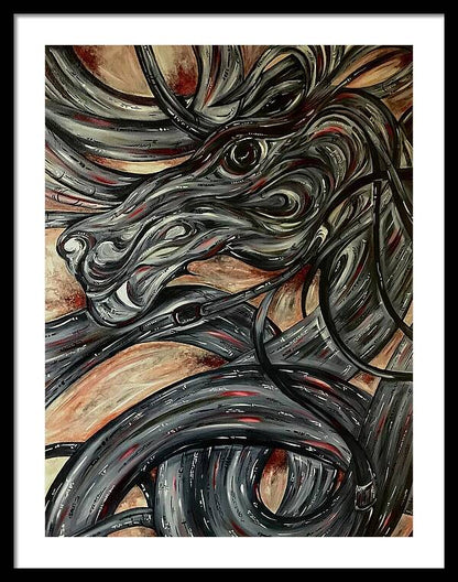 Dragon Serpent - Framed Print
