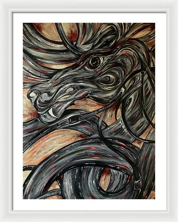 Dragon Serpent - Framed Print