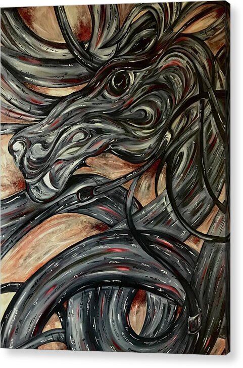Dragon Serpent - Acrylic Print