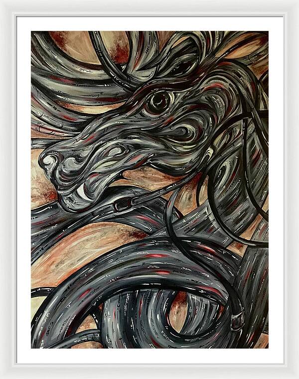Dragon Serpent - Framed Print