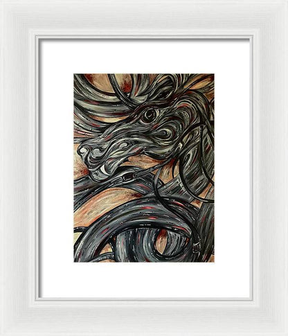 Dragon Serpent - Framed Print