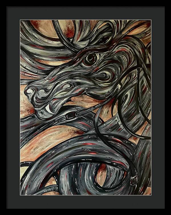 Dragon Serpent - Framed Print
