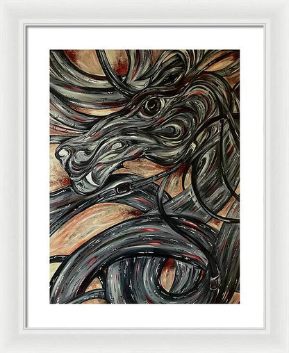 Dragon Serpent - Framed Print