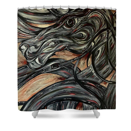 Dragon Serpent - Shower Curtain