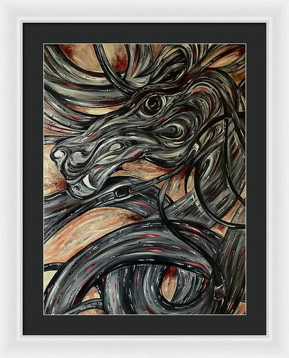 Dragon Serpent - Framed Print