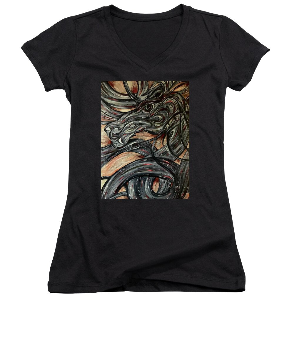 Dragon Serpent - Women's V-Neck