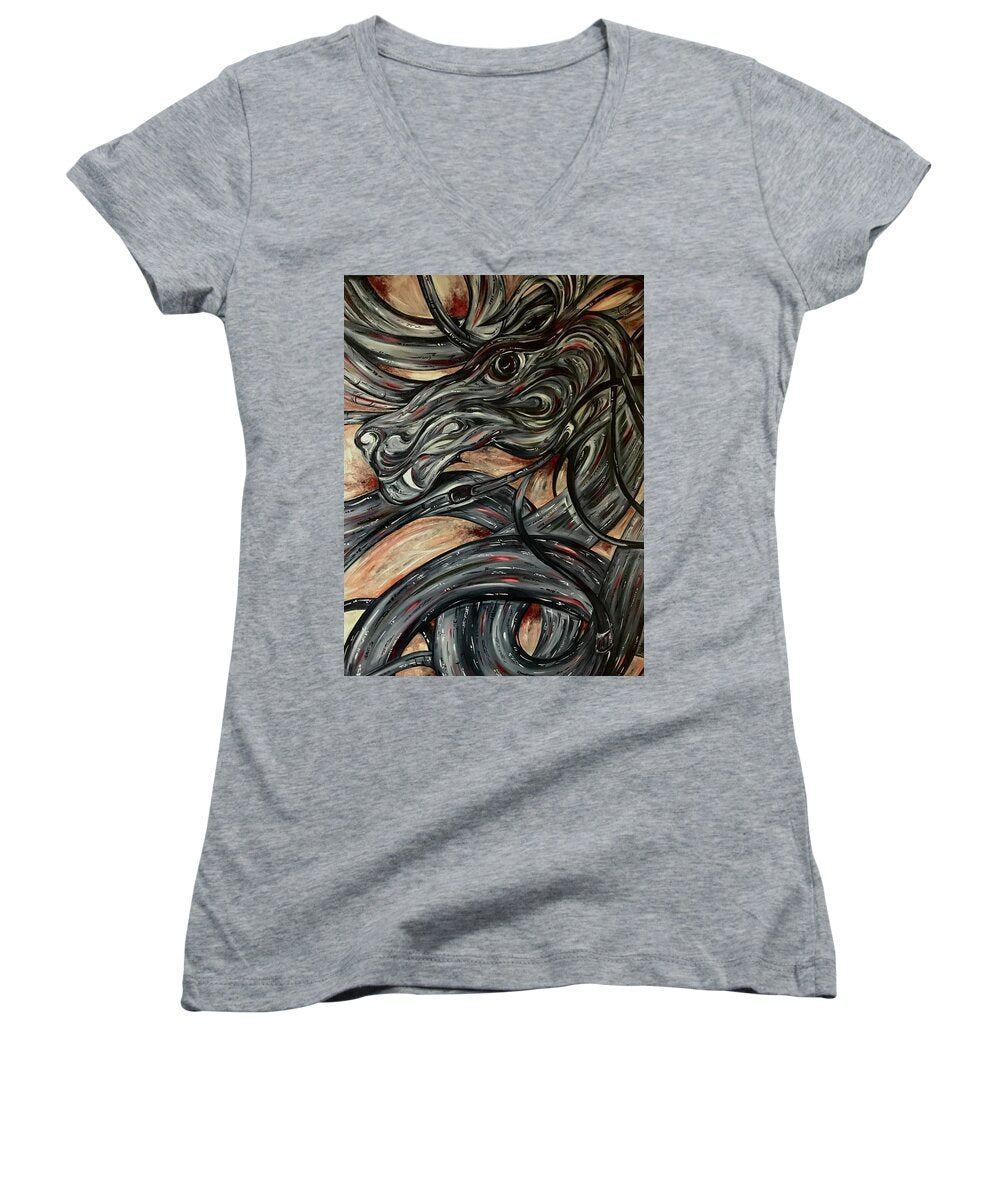 Dragon Serpent - Women's V-Neck