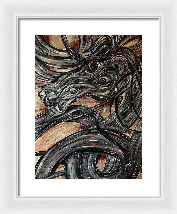 Dragon Serpent - Framed Print