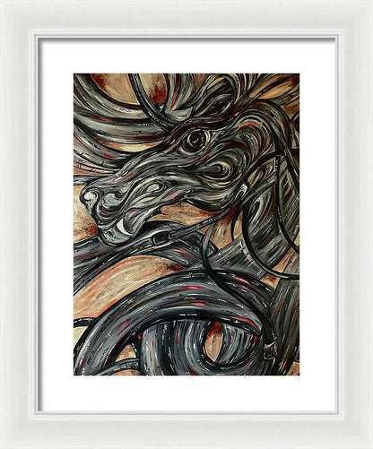 Dragon Serpent - Framed Print